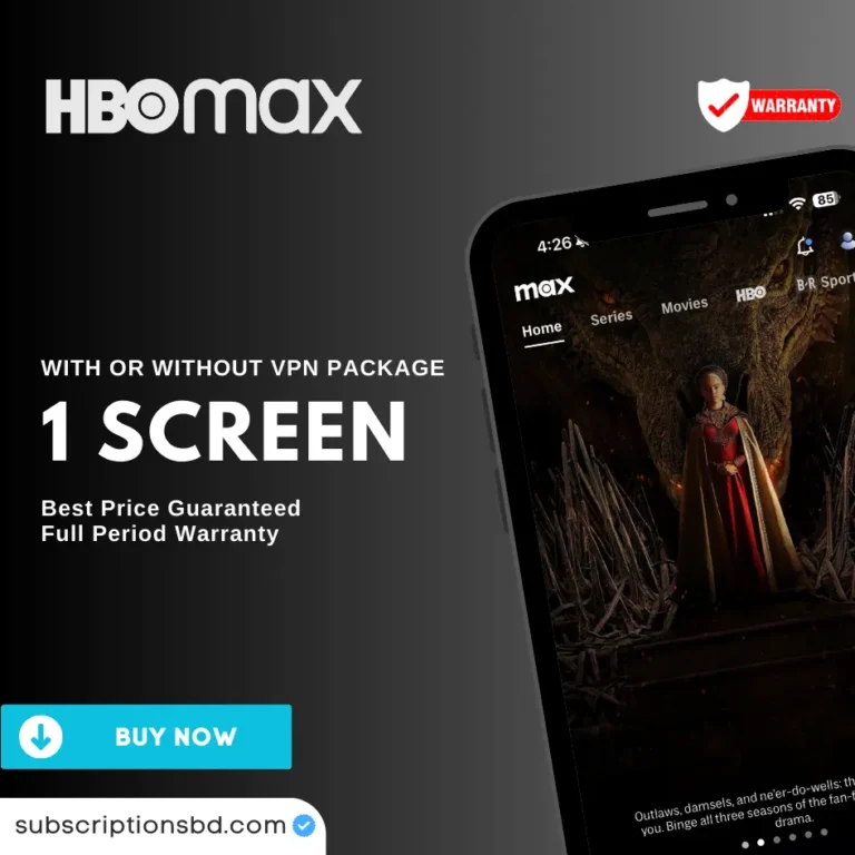 HBOMAX Subscriptionsbd