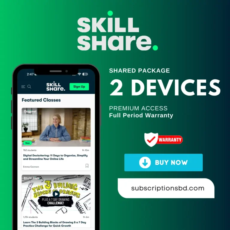 Skillshare Subscriptions