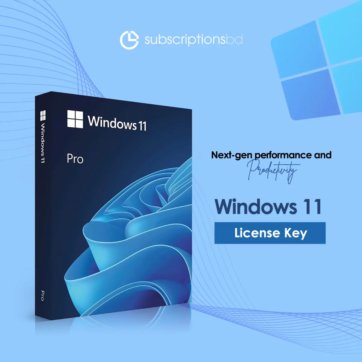 windows 11 pro key price in bd