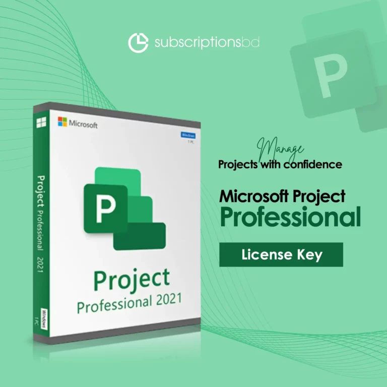 MS Project Professional License Product Key